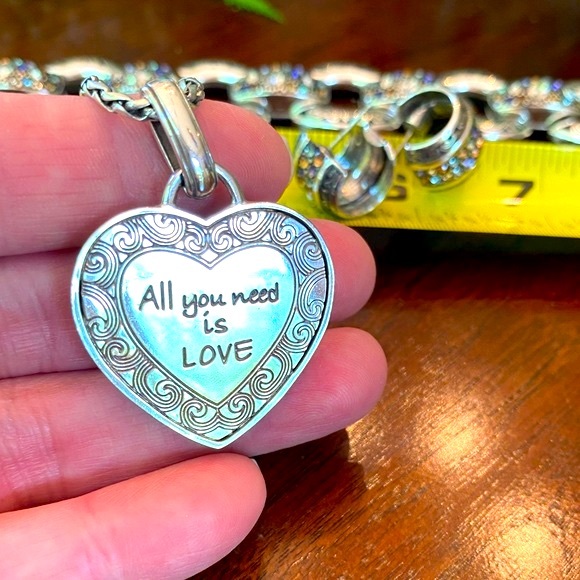 ⭐️SOLD⭐️Brighton CRYSTAL VOYAGE crystal Necklace Bracelet Earrings - Picture 8 of 16